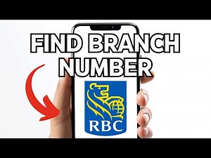 HOW TO EASILY FIND BRANCH NUMBER RBC APP IN 2026! FULL GUIDE!