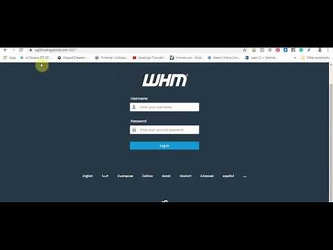 How to transfer Accounts from one WHM to another