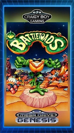 Battletoads SEGA Mega Drive/Genesis Gameplay. #retrogaming