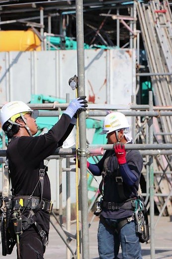 技能実習生が技能検定とび作業2級に挑戦