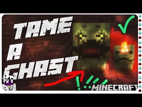 How to Tame & Ride a Ghast in Minecraft