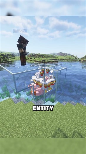 Entity cramming on Bedrock #shorts