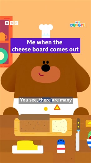Nothing beats a Gouda bit of cheese! 🧀 #HeyDuggee | CBeebies Parenting
