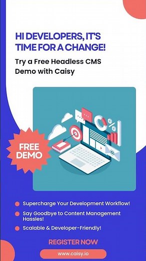 Revolutionize Your Dev Projects with Caisy Headless CMS 🚀 | Book a Free Demo!