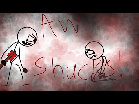 Aw shucks big picture animation, enjoy! #awshucks #animation #stickman