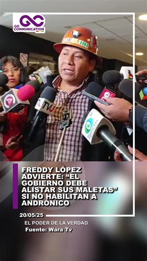 ⚠️📢 #Elecciones | El diputado Freddy López lanzó una dura advertencia al Gobierno: “Si inhabilitan a Andrónico Rodríguez, deben alistar sus maletas” 🎒. Justificó su posición afirmando que “la rebelión es un derecho” ✊. Las declaraciones surgen ante la suspensión en la inscripción de la candidatura de Rodríguez ante el TSE🗳️. #Movilización #noticias #noticiasen1minuto #noticiasvirales #noticiasbolivia #noticiasbolivia🇧🇴 #noticiasbolivianas #noticiassantacruz #noticiassantacruzbolivia #santac