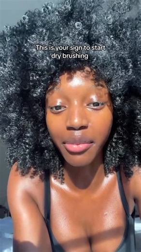 Shadae| Model| Fashion and Beauty Creator on Instagram: "Dry brushing has really changed my skin for the better. Let me know if you want a tutorial on how I dry brush ☺️ #bodycare #bodycareroutine #drybrushing"