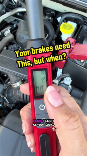 If your brakes feel squishy check this first. You may need that brake fluid flush and you may not. Use this brake fuild tester to know for sure. Great time to grab it since it’s 40% off right now! #carsafety #automotive #diyauto #brakes #tiktokshopholidayhaul