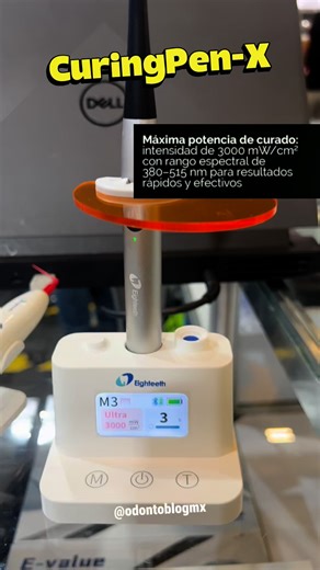 CuringPen-X #curingpenx #lamparadefotocurado #eighteeth #eighteethmedical #vitesadental #odontologia | Odontoblog