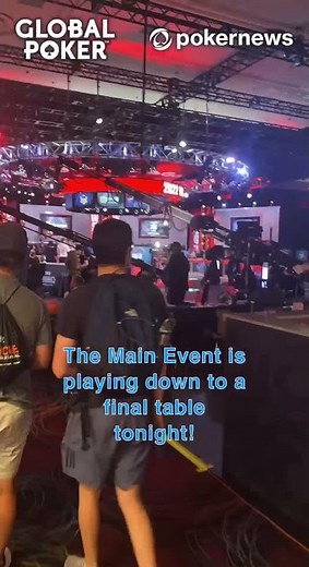 Main Event Final Table Forming! Stay tuned for updates! #shorts #poker #wsop