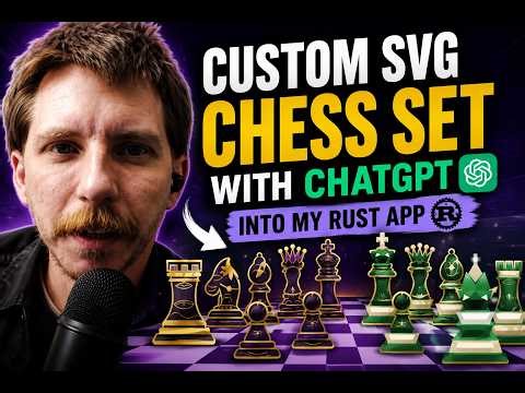 Create Infinite Custom Chess Sets with Chat GPT + SVGs