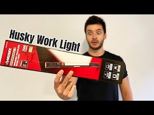 Husky Touchless Work Light Unboxing & Test — Does It Suck?