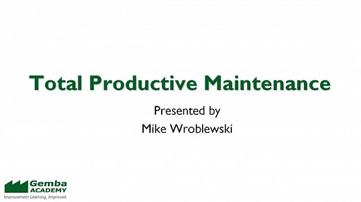 【生产管理】什么是全面生产维护