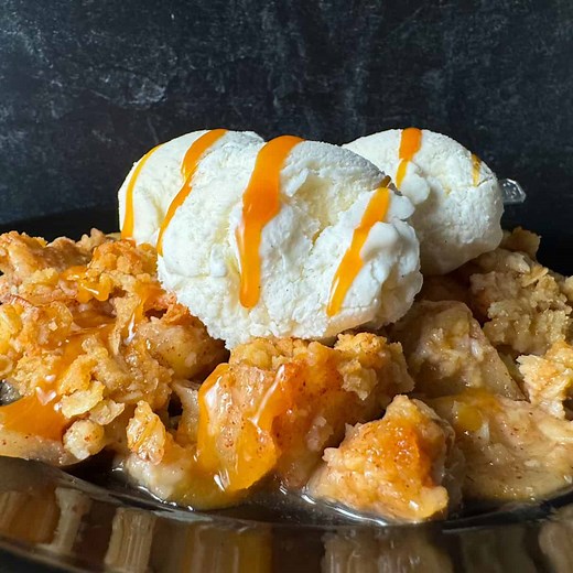 Sugar Free Apple Crisp Recipe with Oats