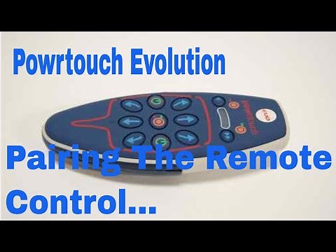 Powrtouch Evolution Motormover Remote Control Pairing
