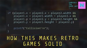 【双语+纯享】👾 Axis-Aligned Bounding Boxes - 像素级碰撞检测大法！打造复古硬核游戏💥