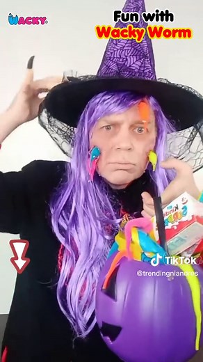 Having fun with Wacky Worm. Click the orange basket to buy Wacky Worm. #magicwackyworm #wormonastring #magic #fypシ #magictrick