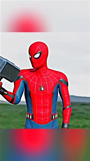 What is The Story Behind Spider-Man Lifting Thor's Hammer? #marvel