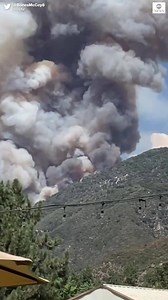 212K views · 721 shares | The El Dorado Fire, burning in San Bernardino County, California, was caused by a “smoke generating pyrotechnic device” used at a gender reveal party, Cal Fire says. https://abcn.ws/2FcpPv0 | ABC News | Facebook
