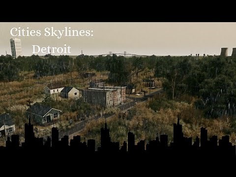 Cities Skylines Detroit (Trailer) 4K