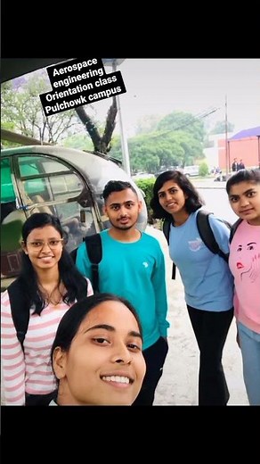 aerospace engineering campus tour and orientation class #pulchowkcampus