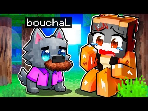 Hraju jako MIMI VLK v LESE v Minecraftu!