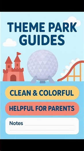 Disney with Kids Cheat Sheet 🗺️ | Theme Park Planning Made Easy for Families