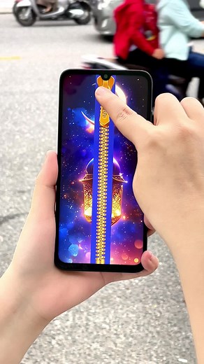 Zipper Lock Screen App trên TikTok