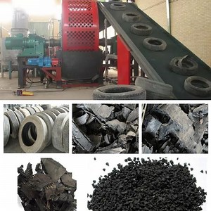 [Hot Item] Automatic Tire Recycling Rubber Granule Tire Shredder Machine Crusher