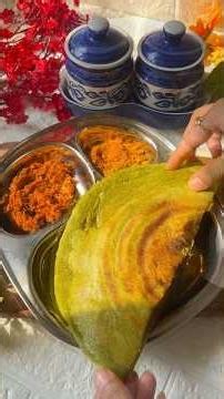 High protein Breakfast | Moong Dal Dosa Recipe #recipe #dosa #shortsviral