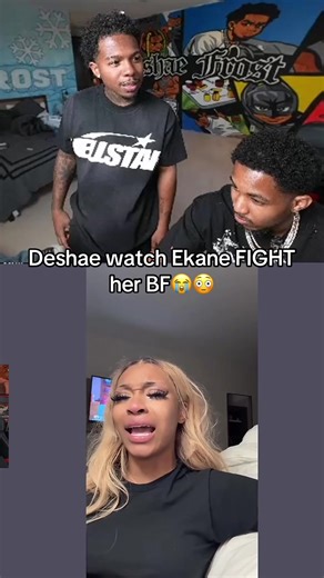Deshae Frost Reacts to Ekane's Fight with Her Boyfriend
