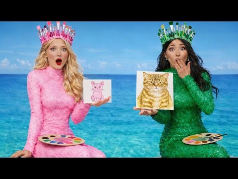 EASY DRAWING HACKS FOR BEGINNERS🎨✨Painting Tricks You Need to Try