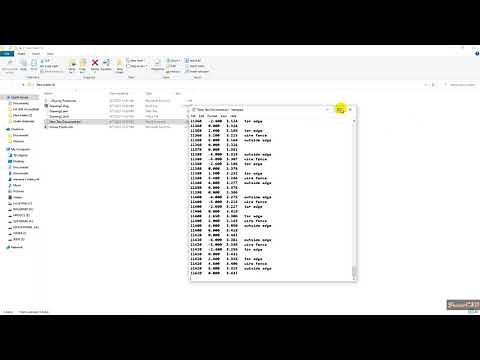 Import station offset point data in to Civil 3D Drawing
