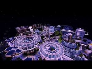 Minecraft Timelapse - Insane Cyberpunk City + Free Map Download