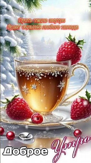 Доброе утро,хорошего дня открытки на каждый день #открытка #доброеутро #видеооткрытка #доброеутречко