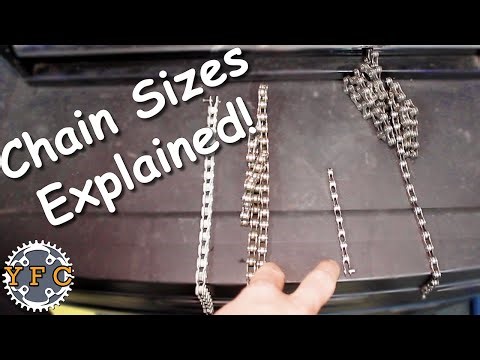Why Are There Different Chain Sizes for Bicycles?