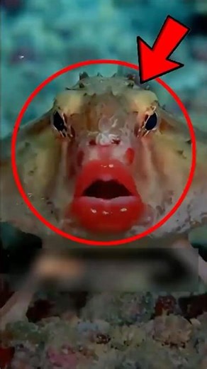 If You See This Fish With Red Lips… Don’t Touch It! 💄🐟