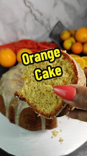 Delicious Homemade Orange Cake Recipe