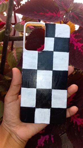 How To make mobile cover painting #mobile #paintings #shorts