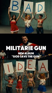Militarie Gun have announced their new album, ‘God Save the Gun,’ due October 17 via Loma Vista. Watch the full video for new single “B A D I D E A” and pre-order our exclusive translucent blue vinyl variant (ltd 300) at link in bio 🔗 | BrooklynVegan