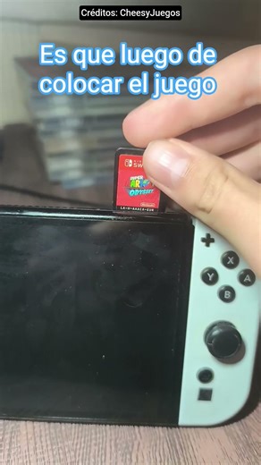 Los cartuchos de Nintendo Switch 1 saben horrible 🤮🎮 (Créditos a ‪@CheesyJuegos‬)