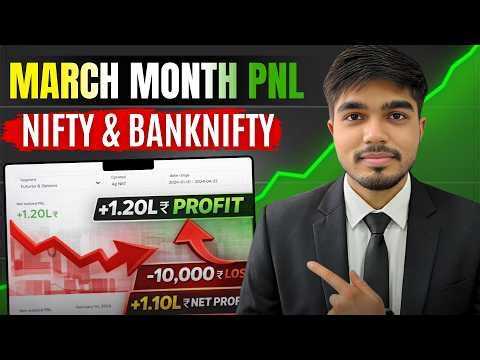 ₹ March Trading P&L Breakdown | Option Buying Strategy Results | Honest Trading Performance