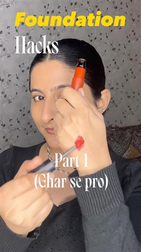 Foundation hacks you need to try🤯=#shorts#selfmakeup #makeuphacks #foundationhacks #bestfoundations