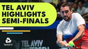 Highlights: Οι ημιτελικοί του Τελ Αβίβ | Tennis24