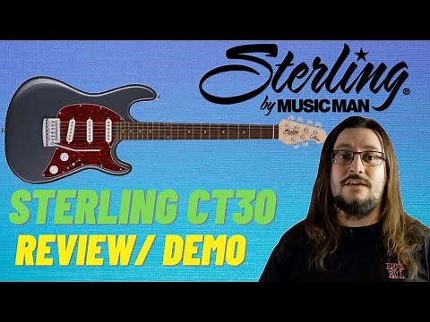 Sterling By Music Man Cutlass CT30 SSS - Review and Demo