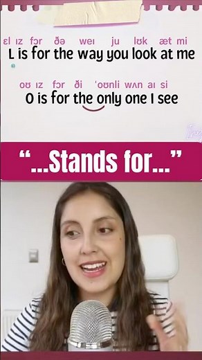 L “stands for Look” 👀 #love #pronunciaemingles #ingles #pronunciacion