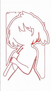 Easy Anime Girl with Flower! Step-by-Step for Beginners