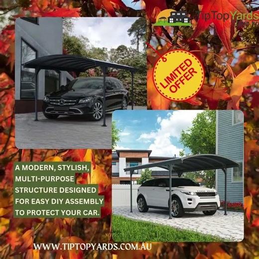 Autumn Sale: Vitoria 5000 Carport – Style, Protection & Comfort