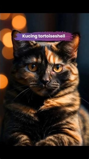 Kucing tortoiseshell #shorts #Kucingtortoiseshell