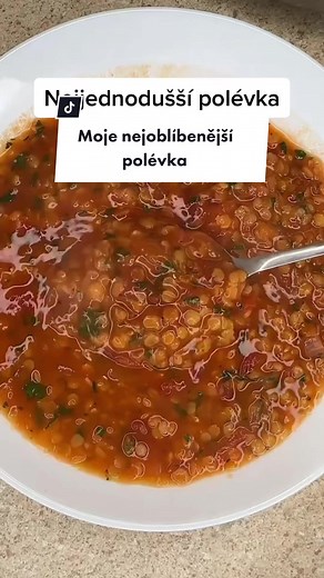 Nejlepší recept na polévku z červené čočky